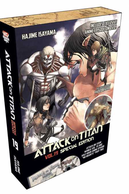 Attack on Titan, Vol. 19 Special Ed with DVD - Hapi Manga Store