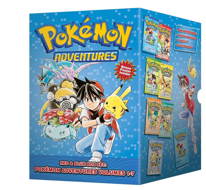 Pokemon Adventures Red & Blue Box Set (Set Includes Vols. 1-7) - Hapi Manga Store