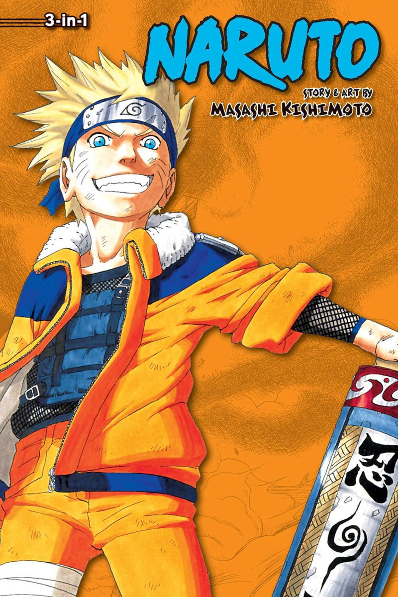 Naruto (3-in-1 Edition), Vol. 4 - Hapi Manga Store