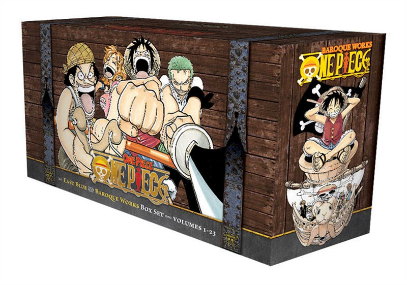 One Piece Box Set: East Blue and Baroque Works (Volumes 1-23 with premium) - Hapi Manga Store