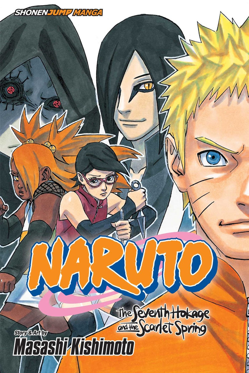 Naruto: The Seventh Hokage and the Scarlet Spring - Hapi Manga Store