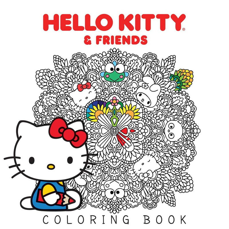 Hello Kitty & Friends Coloring Book - Hapi Manga Store
