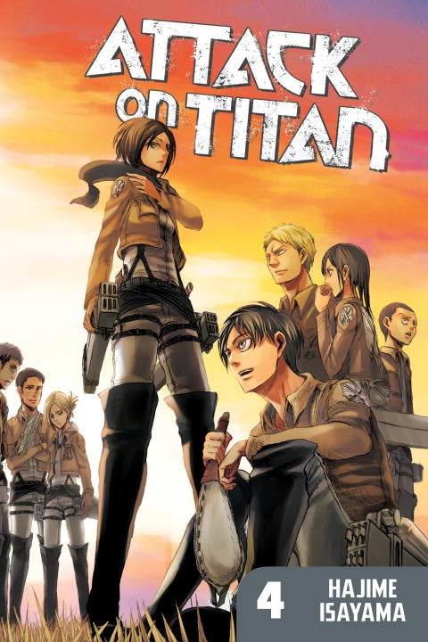 Attack on Titan, Vol. 4 - Hapi Manga Store