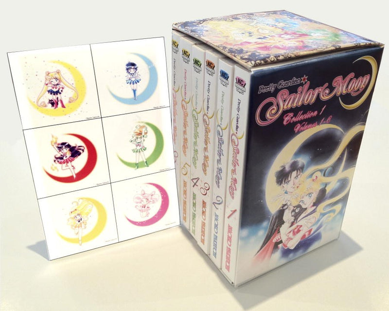 Sailor Moon Box Set (Vol. 1-6) - Hapi Manga Store