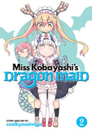 Miss Kobayashi's Dragon Maid, Vol. 2 - Hapi Manga Store