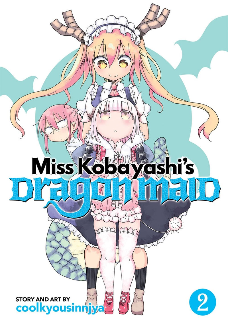 Miss Kobayashi's Dragon Maid, Vol. 2 - Hapi Manga Store