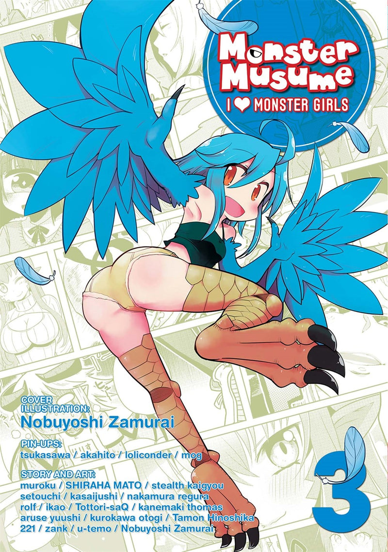 Monster Musume: I Heart Monster Girls, Vol. 3 - Hapi Manga Store