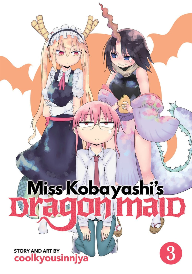 Miss Kobayashi's Dragon Maid, Vol. 3 - Hapi Manga Store