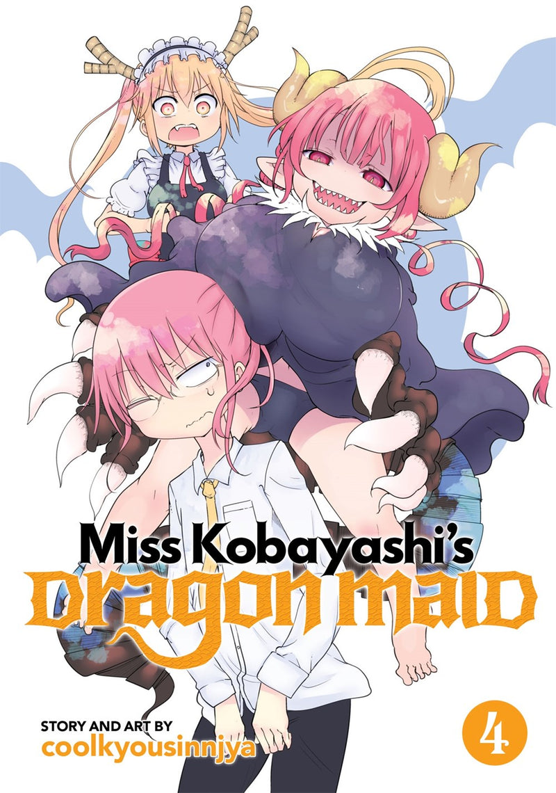 Miss Kobayashi's Dragon Maid, Vol. 4 - Hapi Manga Store