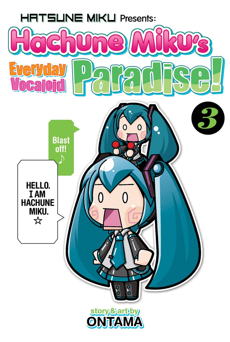 Hatsune Miku Presents: Hachune Miku's Everyday Vocaloid Paradise, Vol. 3 - Hapi Manga Store