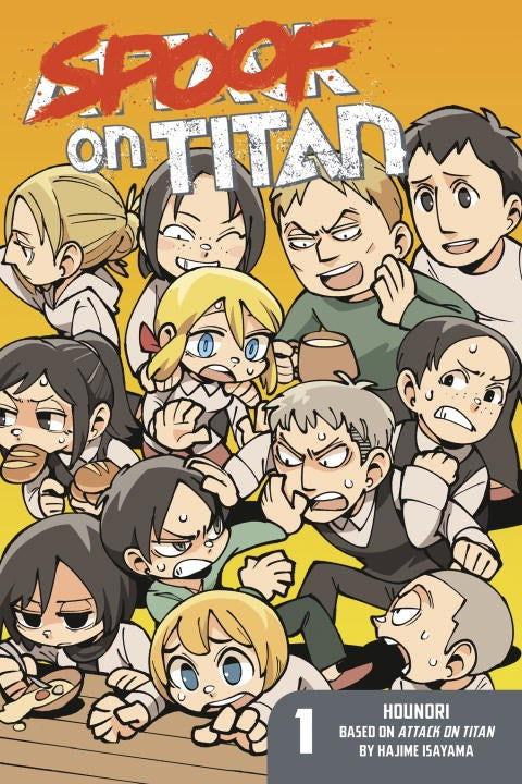 Spoof on Titan 1 (Attack on Titan) - Hapi Manga Store