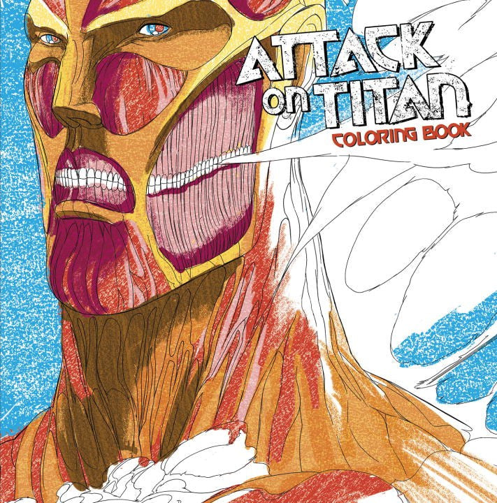 Attack on Titan Coloring Book - Hapi Manga Store