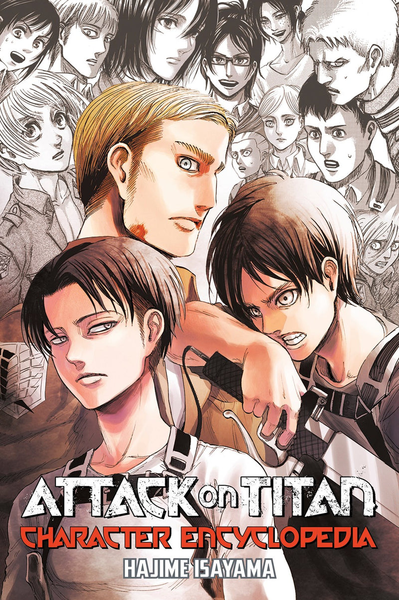 Attack on Titan Character Encyclopedia - Hapi Manga Store