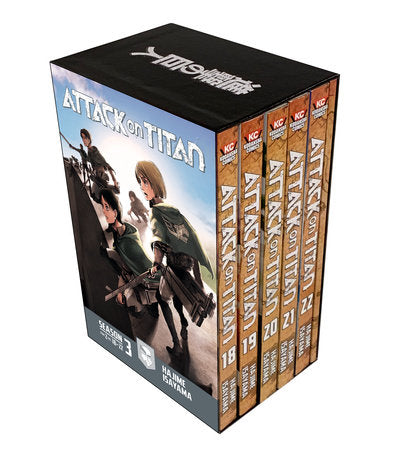 Attack on Titan Season 3 Part 2 Manga Box Set - Hapi Manga Store
