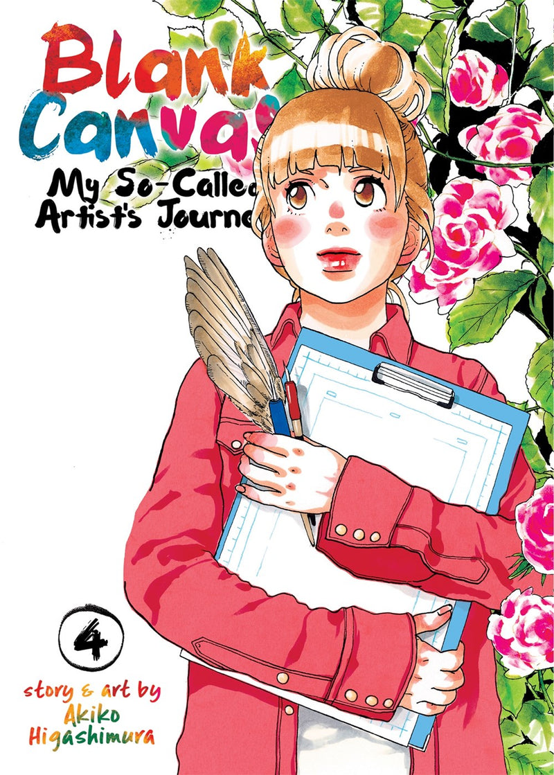 Blank Canvas: My So-Called Artist &apos;s Journey (Kakukaku Shikajika), Vol. 4 - Hapi Manga Store