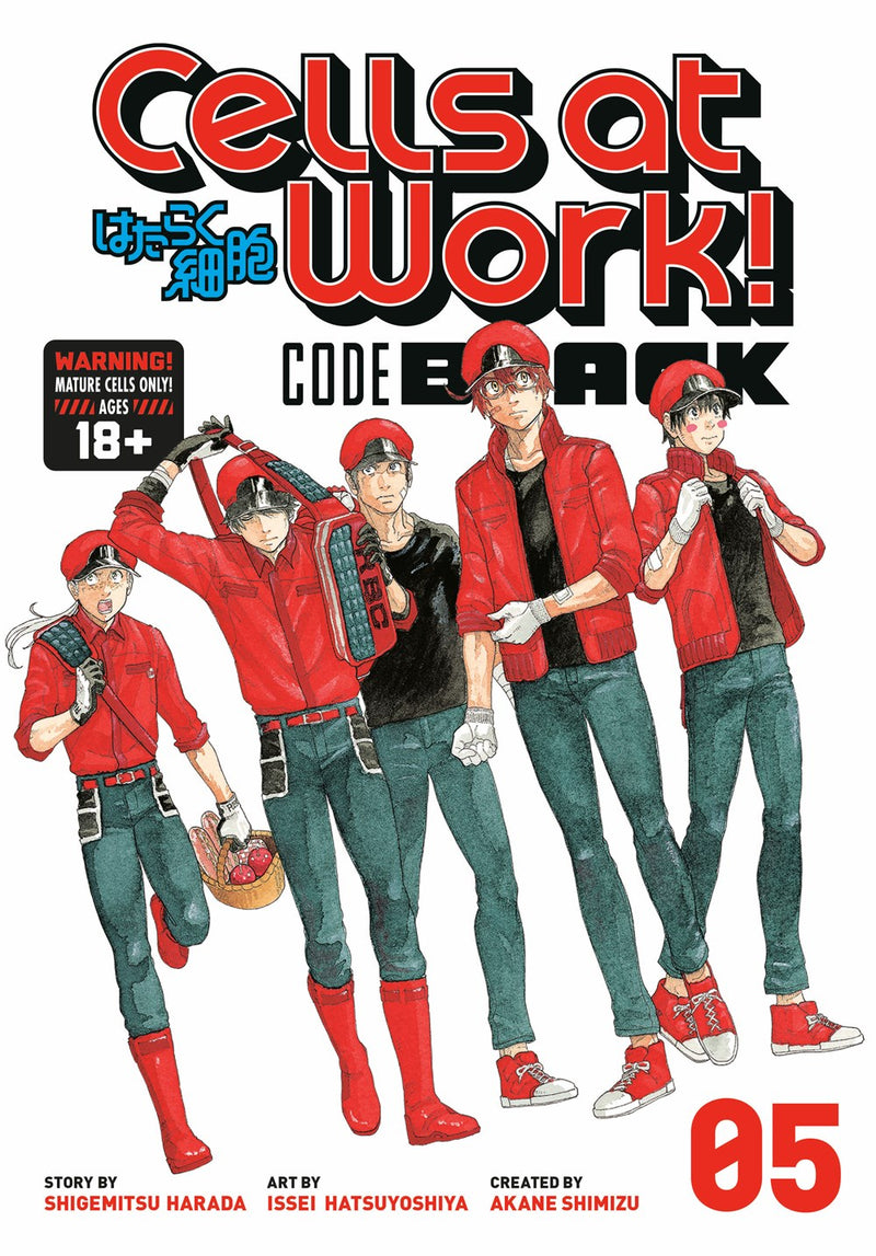 Cells at Work!, CODE BLACK Vol. 5 - Hapi Manga Store