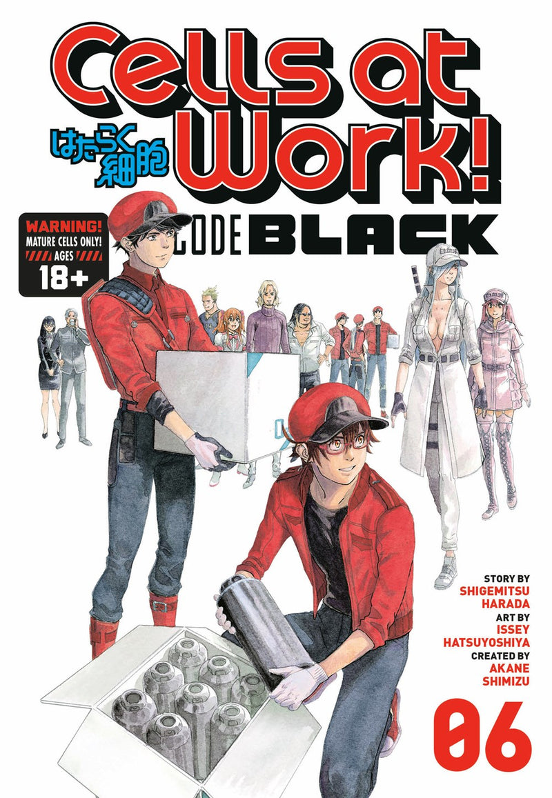 Cells at Work!, CODE BLACK Vol. 6 - Hapi Manga Store