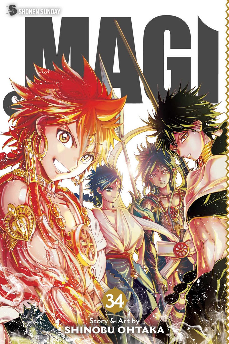Magi: The Labyrinth of Magic, Vol. 34 - Hapi Manga Store