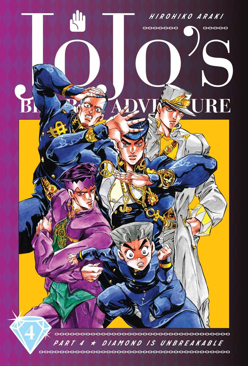 JoJo's Bizarre Adventure: Part 4--Diamond Is Unbreakable, Vol. 4 - Hapi Manga Store