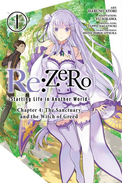 Re:ZERO -Starting Life in Another World-, Chapter 4: The Sanctuary and the Witch of Greed, Vol. 1 - Hapi Manga Store