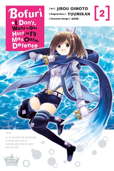 Bofuri: I Don't Want to Get Hurt, so I'll Max Out My Defense., Vol. 2 (manga)- Hapi Manga Store