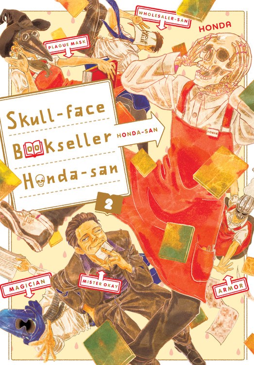 Skull-face Bookseller Honda-san, Vol. 2 - Hapi Manga Store