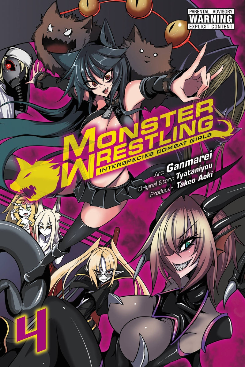 Monster Wrestling: Interspecies Combat Girls, Vol. 4 - Hapi Manga Store