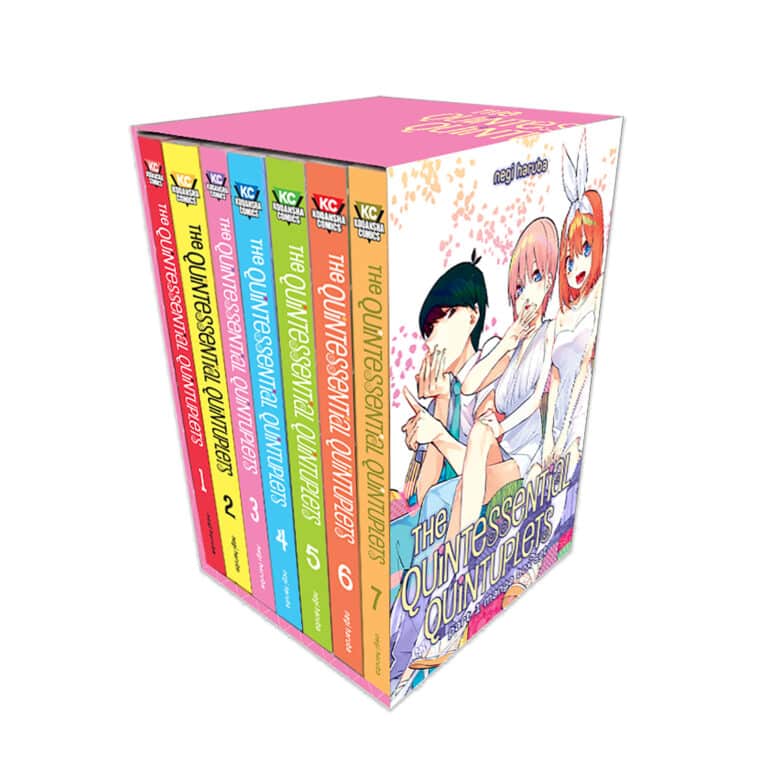 The  Quintessential  Quintuplets  Manga Box Set Part 1 - Hapi Manga Store